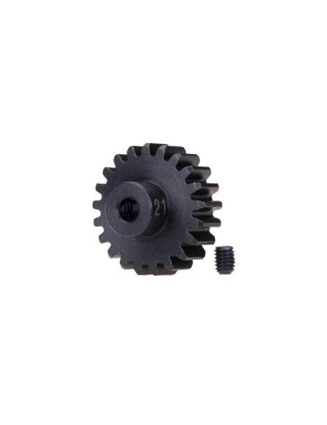 Traxxas Pinion gear, 21T 32DP 3.17mm hardened steel