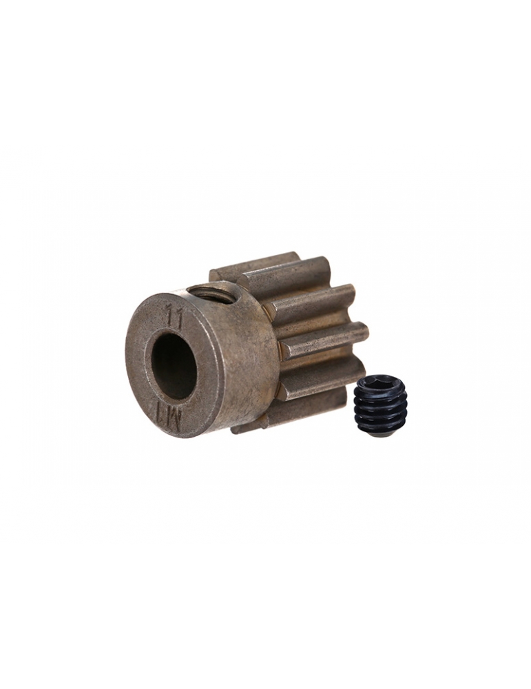 Traxxas Gear, 11T pinion 1.0M (fits 5mm shaft)/ set screw