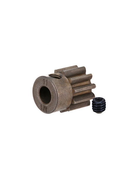 Traxxas Gear, 11T pinion 1.0M (fits 5mm shaft)/ set screw