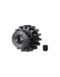 Traxxas Gear, 15T pinion 1.0M (fits 5mm shaft) hardened steel/ set screw