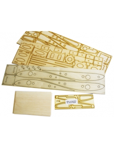Lėktuvas Klemm L 25d E Lasercut Baukasten