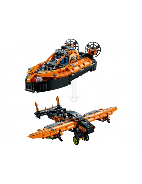 LEGO Technic - Gelbėtojų Transporto Priemonė Su Oro Pagalve