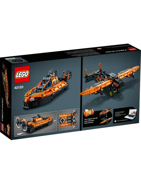 LEGO Technic - Gelbėtojų Transporto Priemonė Su Oro Pagalve