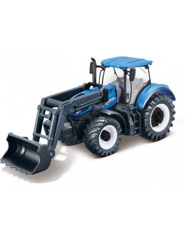 Bburago New Holland T7.315 Su Priekiniu Krautuvu