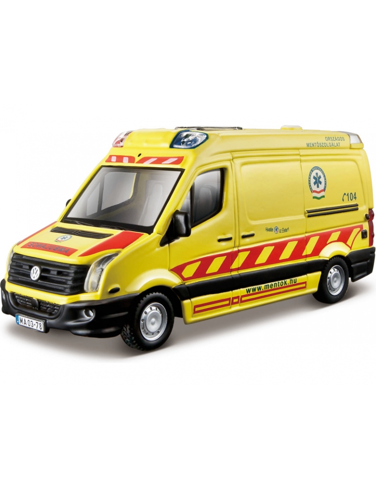 Kolekcinis modeliukas Volkswagen Crafter 1:50 Bburago – CyborgShop