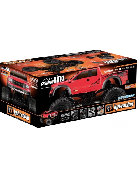 HPI RACING CRAWLER KING FORD F-150 SVT RAPTOR TRUCK RTR
