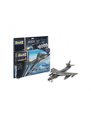 Revell - 100 Years RAF: Hawker Hunter FGA.9 Dovanų Komplektas 1/72