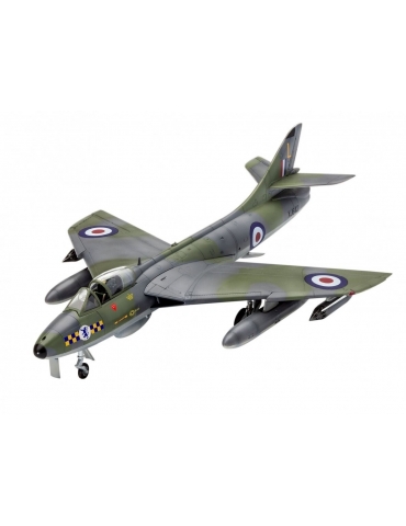 Revell - 100 Years RAF: Hawker Hunter FGA.9 Dovanų Komplektas 1/72