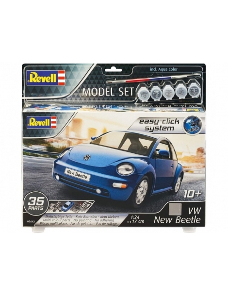 Revell - VW New Beetle dovanų komplektas 1/24
