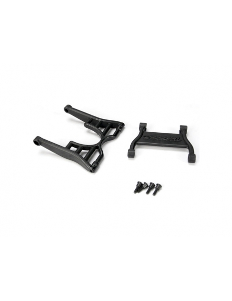 Wheelie bar arm (1)/ connector (1)/ 3x12 SS (hex drive) (4)