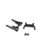 Wheelie bar arm (1)/ connector (1)/ 3x12 SS (hex drive) (4)