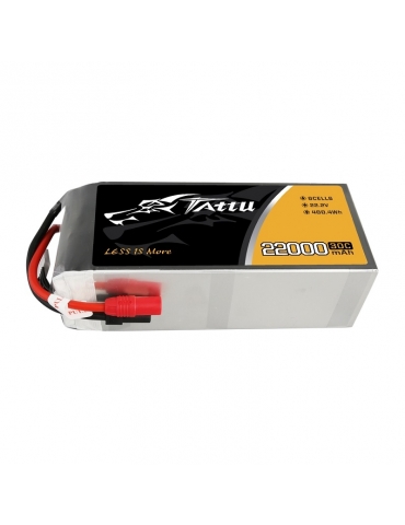 Akumuliatorius Tattu 22000mAh 22.2V 30C 6S1P Lipo