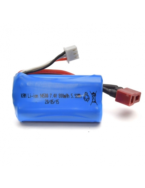 Akumuliatorius LiPo 7.4V 800mAh Blackzon Slayer – CyborgShop