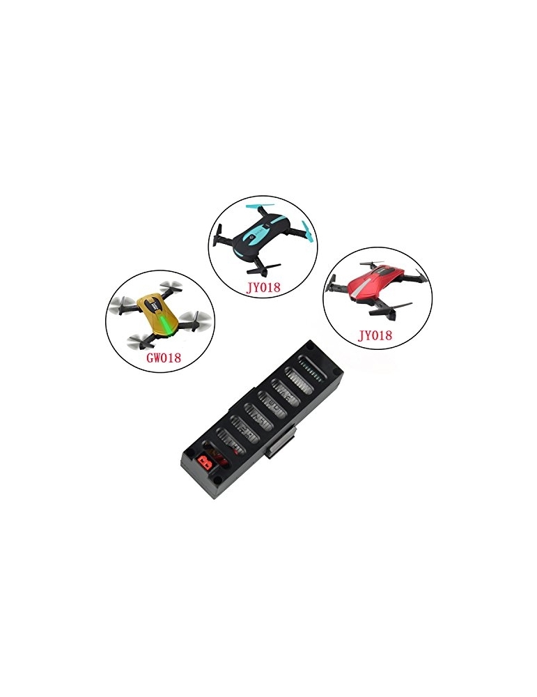 JY018 drono 3.7V 500 mAh akumuliatorius JY018 drono 3.7V 500 mAh akumuliatorius