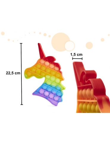 Pop Fidget įvairiaspalvis vienaragis