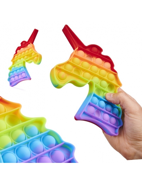 Pop Fidget įvairiaspalvis vienaragis