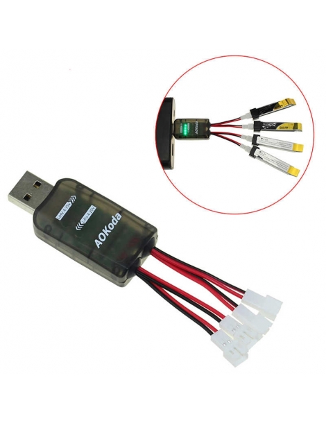Įkroviklis CX405 4 kanalų USB - MCPX