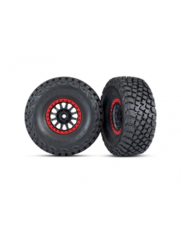 Traxxas ratų komplektas 3.2/2.2" Method Racing wheels Baja KR3 tires (2)