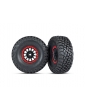 Traxxas ratų komplektas 3.2/2.2" Method Racing wheels Baja KR3 tires (2)