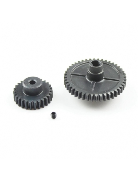 Wltoys 144001 metalinis reduktoriaus pavaros komplektas