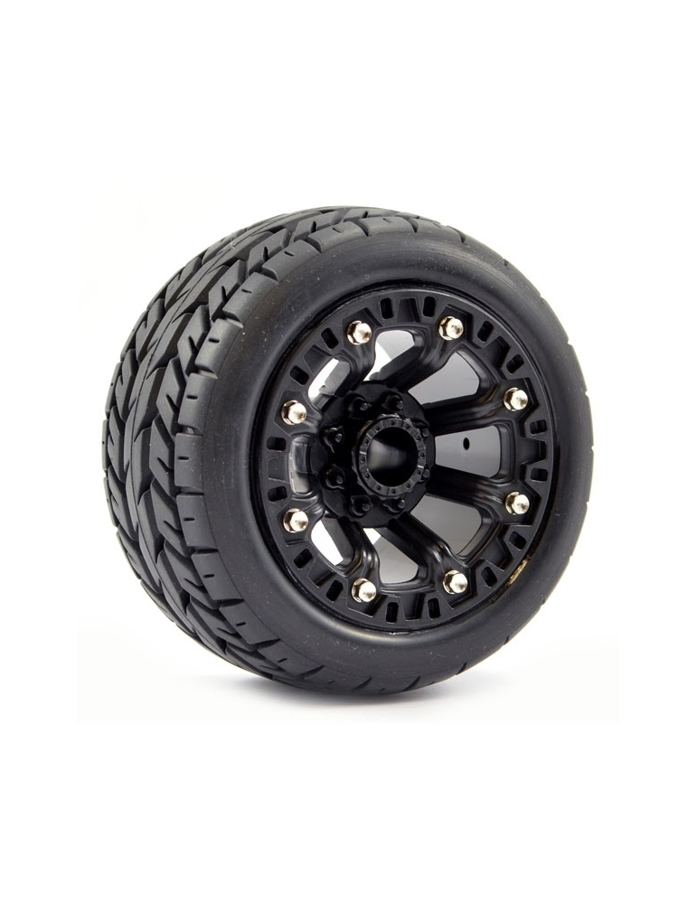 Ratai Fastrax 1:16 Eagle Tyres Mounted on Black 8SP 12mm Hex