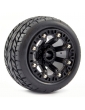Ratai Fastrax 1:16 Eagle Tyres Mounted on Black 8SP 12mm Hex