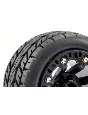 Ratai Fastrax 1:16 Eagle Tyres Mounted on Black 8SP 12mm Hex