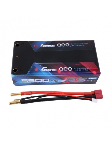 GENS ACE LiPo - 2S 5500mAh 7.6V High Voltage 2S2P (100C)