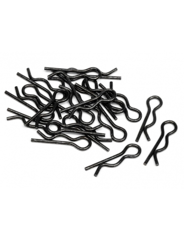 6122 - BODY PIN (6mm/Black/MEDIUM/20pcs)