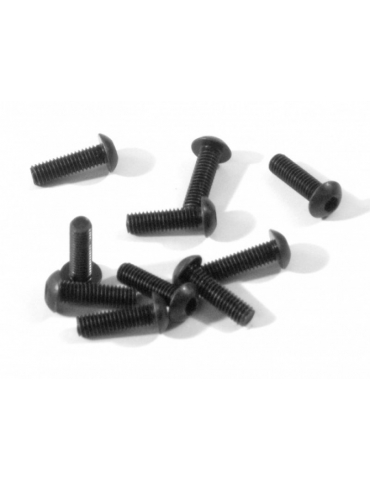 Z353 - BUTTON HEAD SCREW M3x10mm (HEX SOCKET/10pcs)