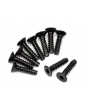 94305 - TP. FLAT HEAD SCREW M3x12mm (HEX SOCKET/10pcs)