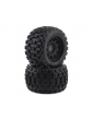 Pro-Line Badlands MX38 3.8" Tire w/Raid 8x32 Wheels (Black) (2) (M2) w/Removable Hex