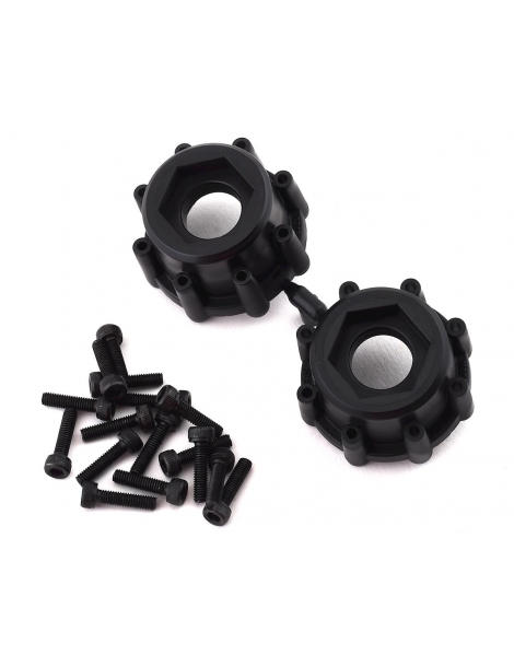 Pro-Line Badlands MX38 3.8" Tire w/Raid 8x32 Wheels (Black) (2) (M2) w/Removable Hex