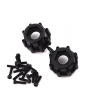 Pro-Line Badlands MX38 3.8" Tire w/Raid 8x32 Wheels (Black) (2) (M2) w/Removable Hex