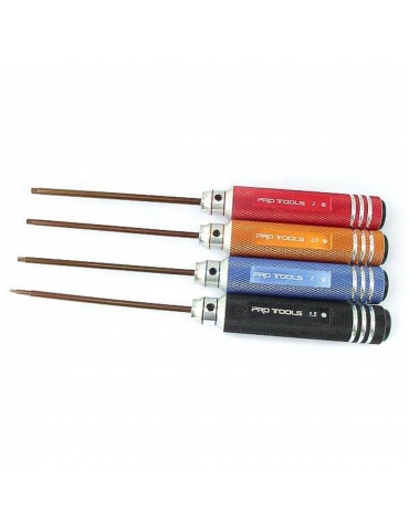 HobbyTech Hex wrench set 1,5 / 2 / 2,5 / 3 mm