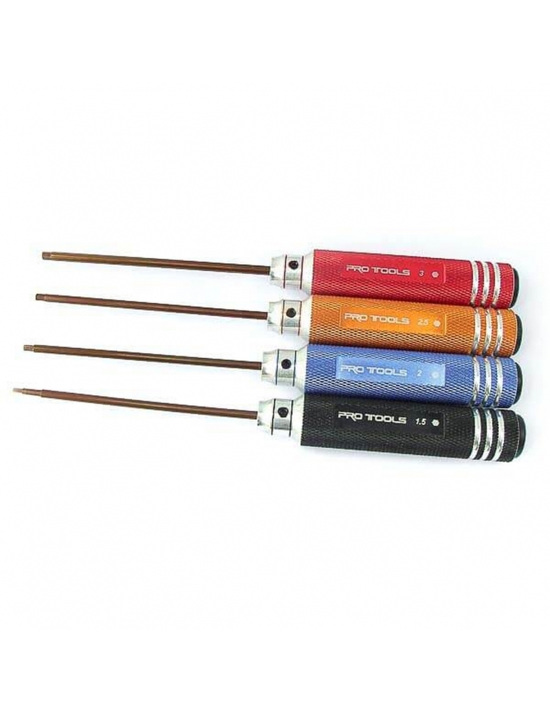 HobbyTech Hex wrench set 1,5 / 2 / 2,5 / 3 mm