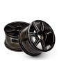 101156 - 7 SPOKE BLACK CHROME TROPHY TRUGGY WHEEL