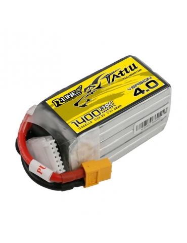 Akumuliatorius Tattu R-Line 4.0 1400mAh 22.2V 130C 6S1P XT60