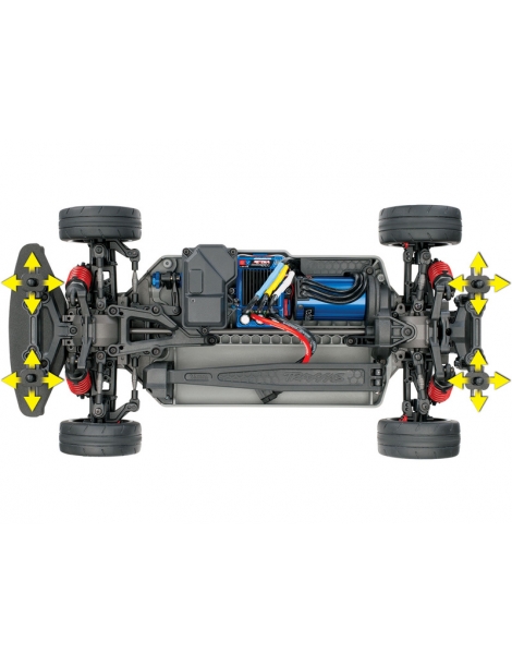 Traxxas važiuoklė 4-Tec 2.0 1:10 VXL TQi RTR