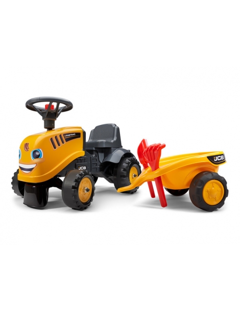Paspirtukas traktorius su priekaba FALK - Baby JCB