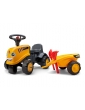 Paspirtukas traktorius su priekaba FALK - Baby JCB