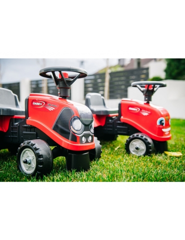 Paspirtukas traktorius su priekaba FALK - Baby Case IH