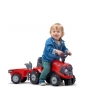 Paspirtukas traktorius su priekaba FALK - Baby Case IH