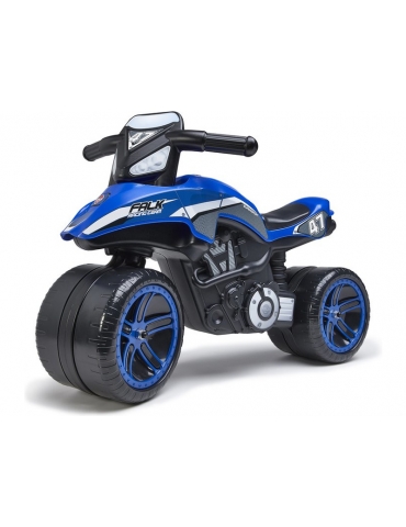 Paspirtukas motociklas FALK - Moto Racing Team ride-on Blue