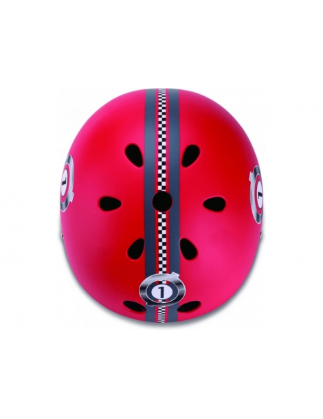 Vaikiškas šalmas Globber - Printed Junior Racing Red XS/S