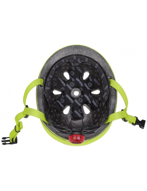 Vaikiškas šalmas Globber - Go Up Lights Lime Green XXS/XS