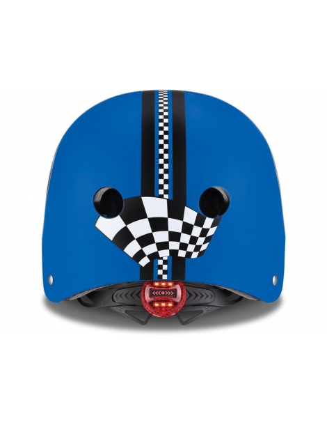 Globber - Children's Helmet Elite Lights Navy Blue Racing XS/S