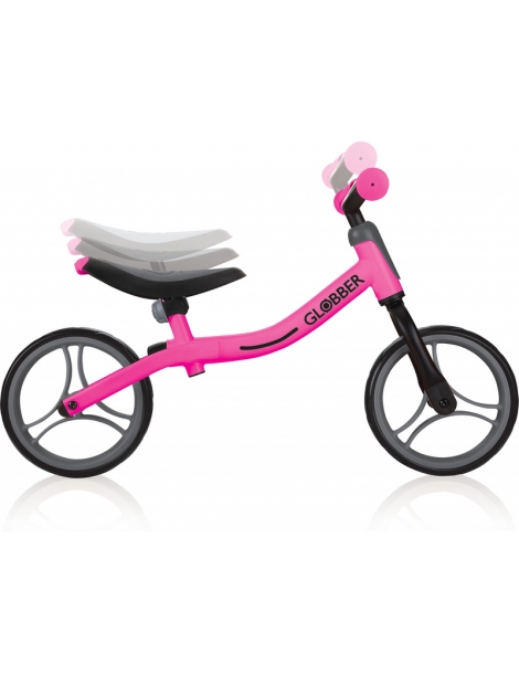 Balansinis dviratis Globber Go Bike Black / Neon Pink