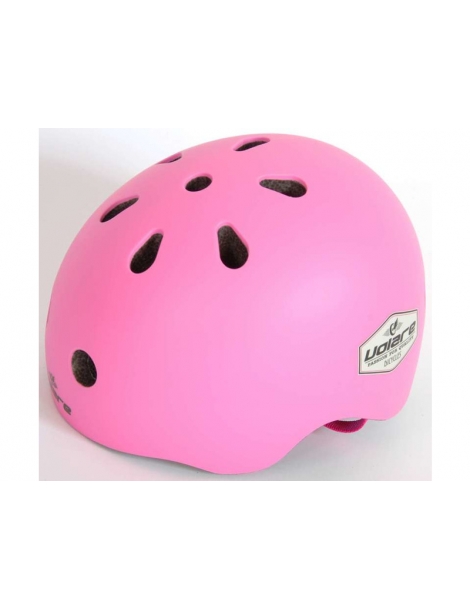 Vaikiškas šalmas Volare VO-1050 Pink 45–51 cm rožinis
