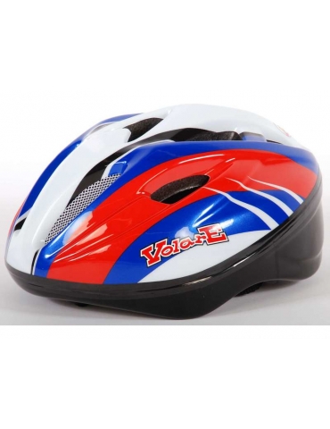 Volare - vaikiškas šalmas Deluxe 51-55cm Red Blue White